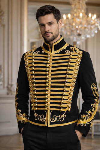 Uniforme militare uomo nera