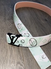 Cintura Louis Vuitton bianca e