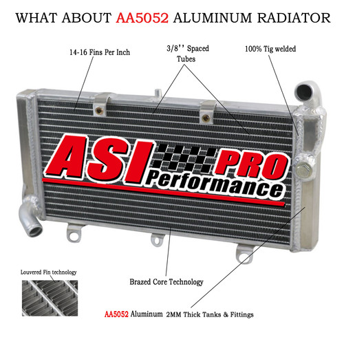 Aluminium radiateur pour honda - radiateur,