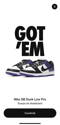 Nike dunk low pro court - dunk, purple