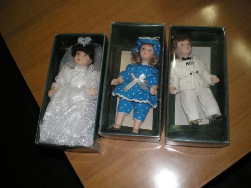 Tre bamboline collezione - tre,