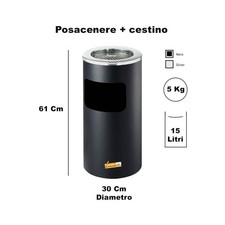 POSACENERE A GRIGLIA CON