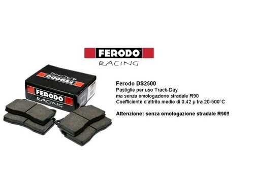 Pastiglie freno fcp1667h - pastiglie,
