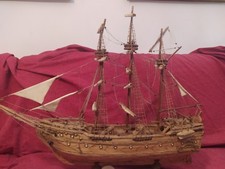 Galeone Barca Modello Legno