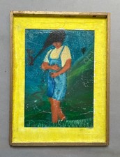 Giovane donna, dipinto, quadro