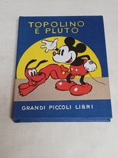 TOPOLINO E PLUTO   GRANDI PICCOLI LIBRI EDIZIONI SALANI del 1990