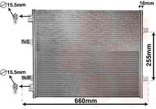 CONDENSATORE RADIATORE ARIA