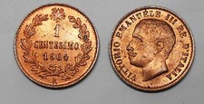 1 Centesimo 1904  FDC  rame