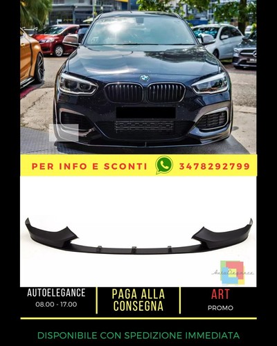 Kit splitter nero lucido - kit,
