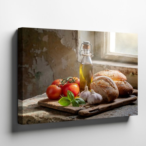 Arte parete tela - tela, cucina