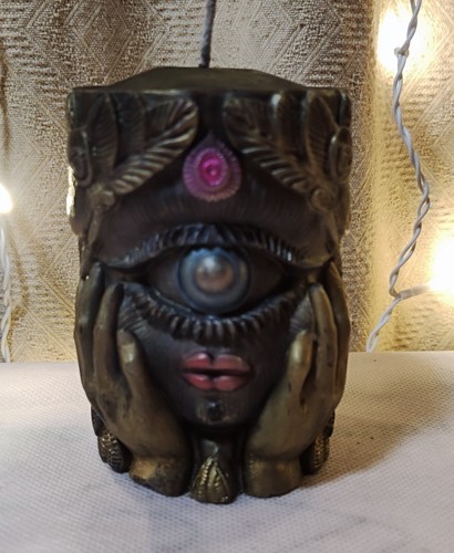 Candela realizzata mano - realizzata,
