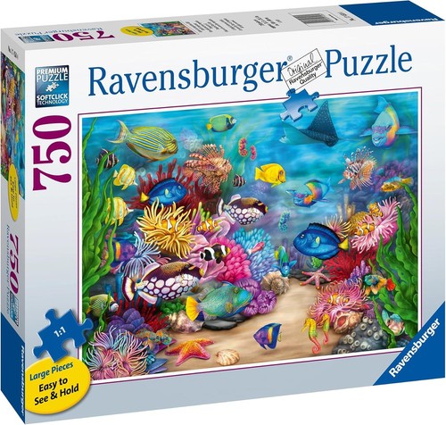 Puzzle vita barriera corallina - puzzle,