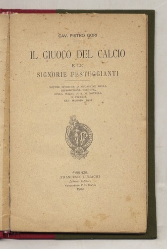 Giuoco del calcio le - del,