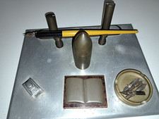 Porta penne con carroarmato Trench Art - particolare 