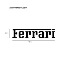 ADESIVO FERRARI PINZE FRENI