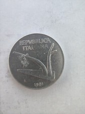 MONETA DA 10 LIRE DEL 1981