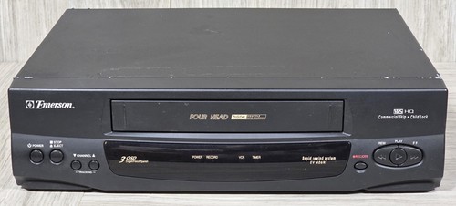 Emerson ev406n lettore vcr vhs - emerson,