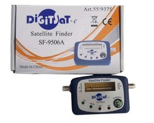 STRUMENTO PUNTATORE RIVELATORE MISURATORE SEGNALE PARABOLA SATELLITE SAT FINDER