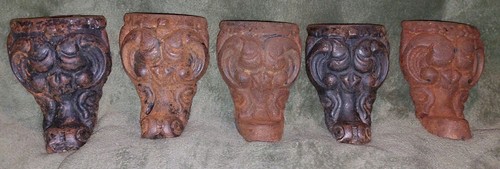 Piedi artiglio ghisa - (5),