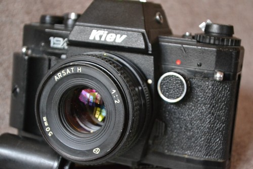 Fotocamera reflex funzionante