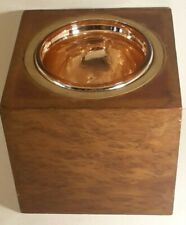 REFRIGERATORE TERMICO PER VINO-DOPPIA CAMERA-LEGNO-SECCHIELLO GHIACCIO 