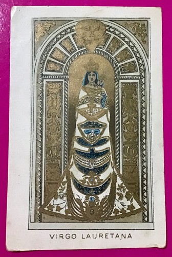 Santino holy card - santino,