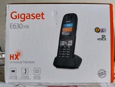 Gigaset E630HX Telefono Cordless Aggiuntivo, Vivavoce, Vibrazione e LED Luminoso