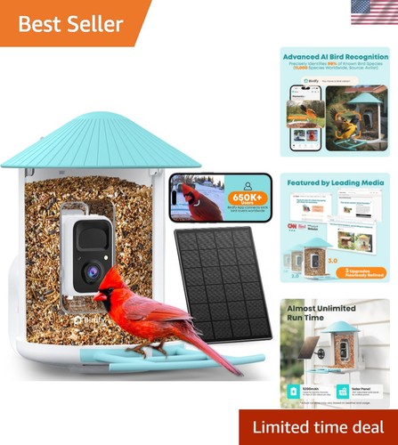 Birdfy smart bird - bird, feeder