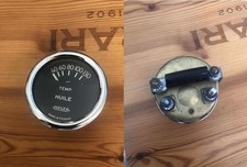 Manometro temperatura olio Jaeger scala 130° per Fiat Abarth 595 epoca