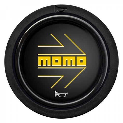 Momo pulsante clacson - momo, nero