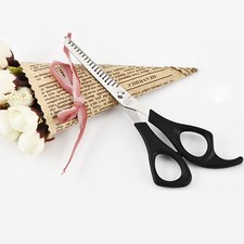 STAINLESS STEEL FORBICI DENTATE USO PROFESSIONALE CAPELLI TAGLIARE STUDIO