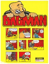 Bagman Video Arcade Volantino / Brochure / Pubblicità /