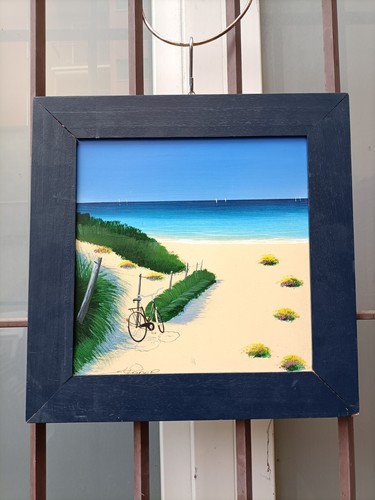 Quadro dipinto olio su - olio,
