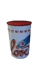 Bidone Latta LOVE Seduta Sgabello Vintage originale 