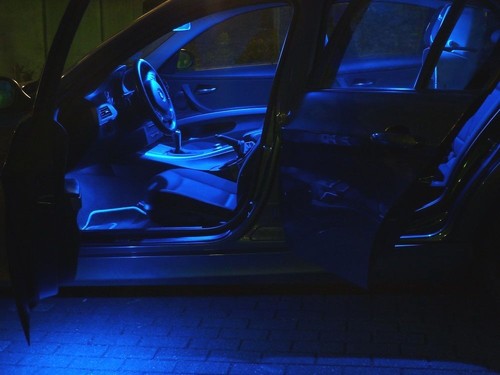Luci lampade blu - 9x,
