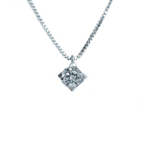 Diamante punto luce oro - in, 18