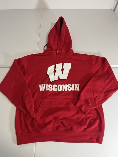 Felpa con cappuccio wisconsin - felpa,