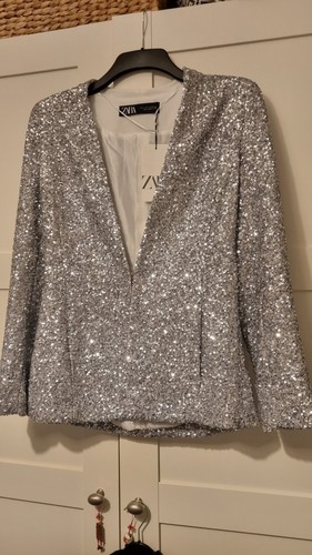 Giacca paillettes zara nuova - paillettes,