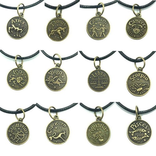 Collana con segno zodiacale