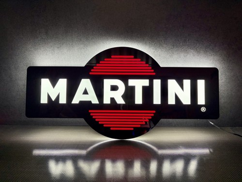 Insegna luminosa martini - insegna,