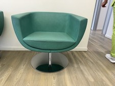 Tre Poltrone Sala Attesa/Ufficio similpelle In Ottime condizioni