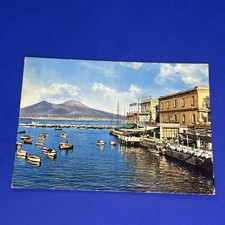 NAPOLI BORGO MARINARO NON VIAGGIATA CARTOLINA A COLORI
