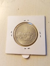 MONETA  500 LIRE  DANTE ALIGHIERI ARGENTO 1965