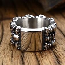 Anello uomo 14 mm teschio