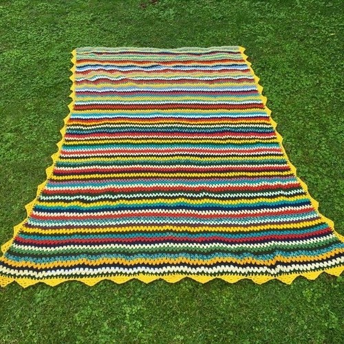 Coperta fatta mano - fatta, a