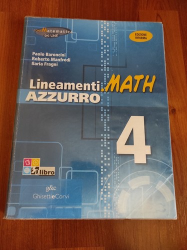 Lineamenti math azzurro isbn - lineamenti,