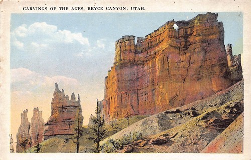 Cartoline utah bryce canyon - utah,