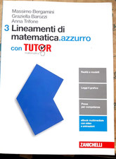 LINEAMENTI DI MATEMATICA.AZZURRO VOL. 3 con TUTOR - M. BERGAMINI - ZANICHELLI