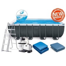 INTEX 26356NP NUOVA PISCINA FUORITERRA ULTRA XTR 549x279x132 cm + POMPA A SABBIA