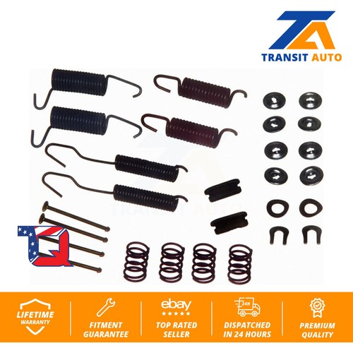 Rear drum brake hardware kit - brake,